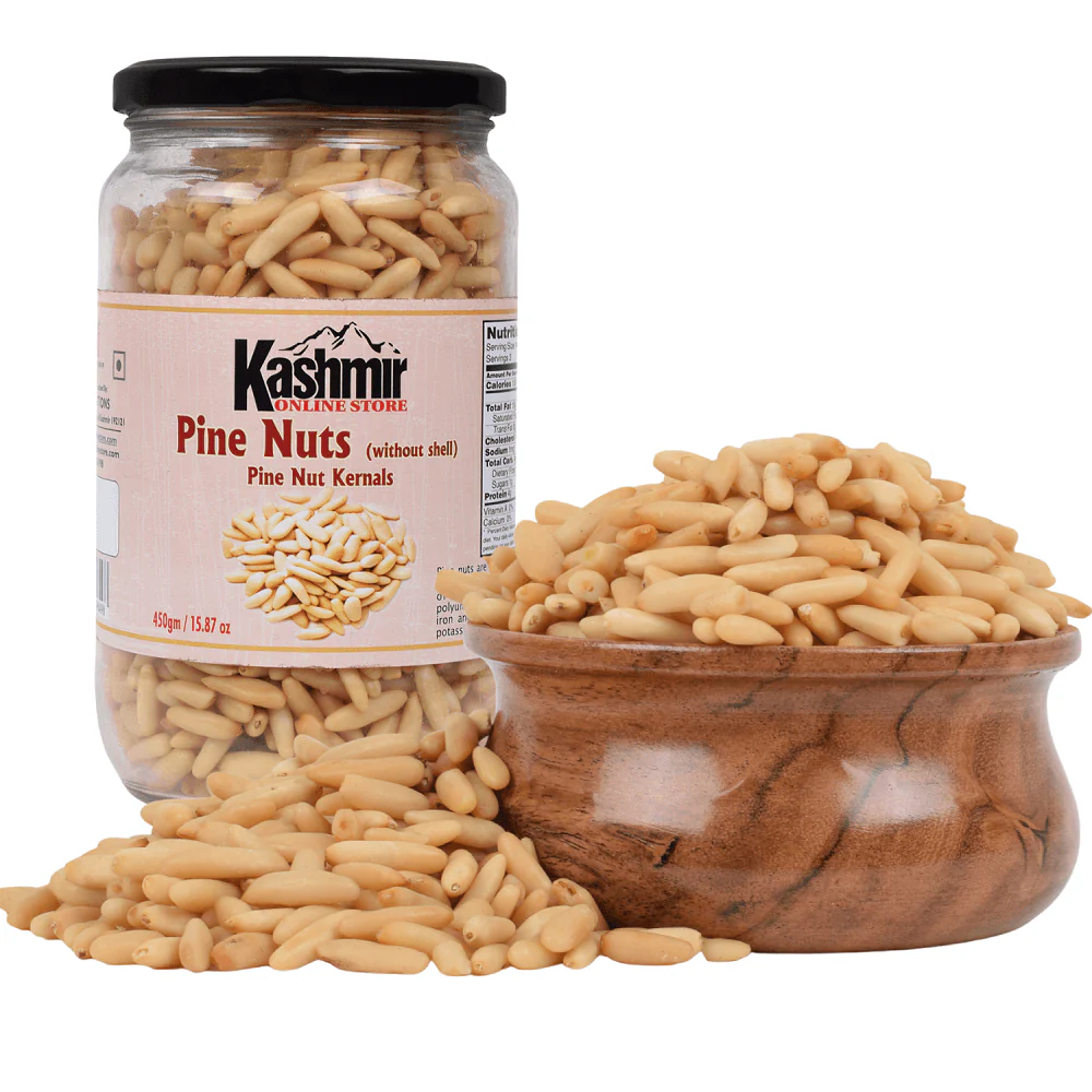 Premium Roasted Pine Nuts Without Shell (Chilgoza) | Authentic Fresh & Nutritious - Image 4