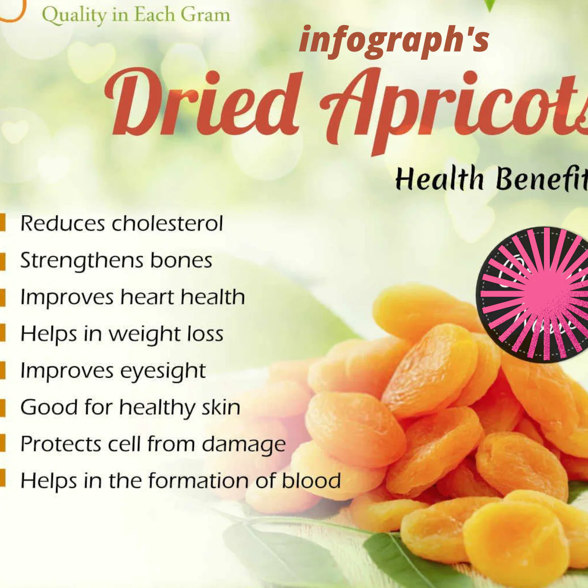 Buy Dried Apricot Khubani (Seedless) – Organic 100% Premium Quality! - Image 4
