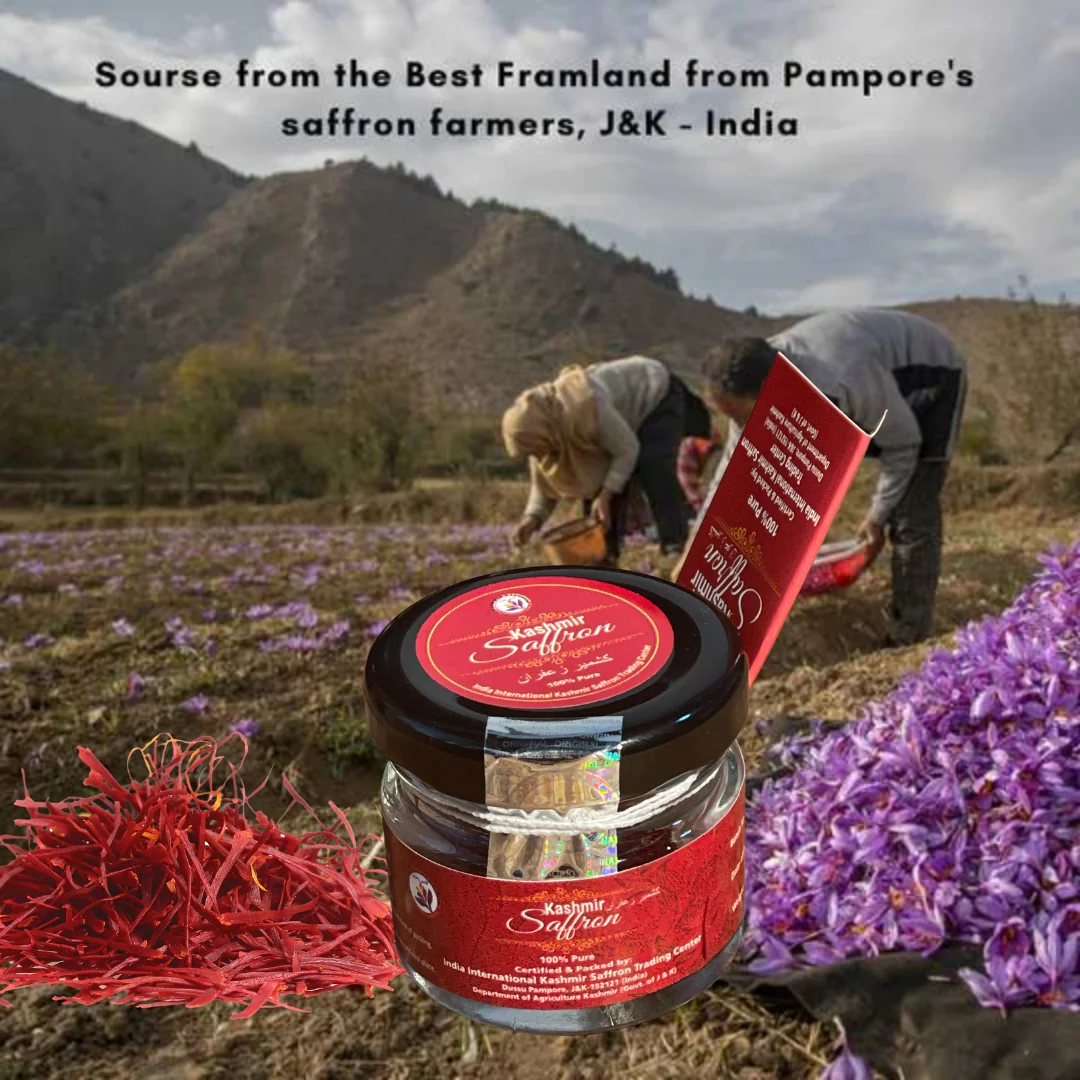 Buy GI tagged Kashmir Mongra Saffron 15gm | Grade A+++ - Image 4