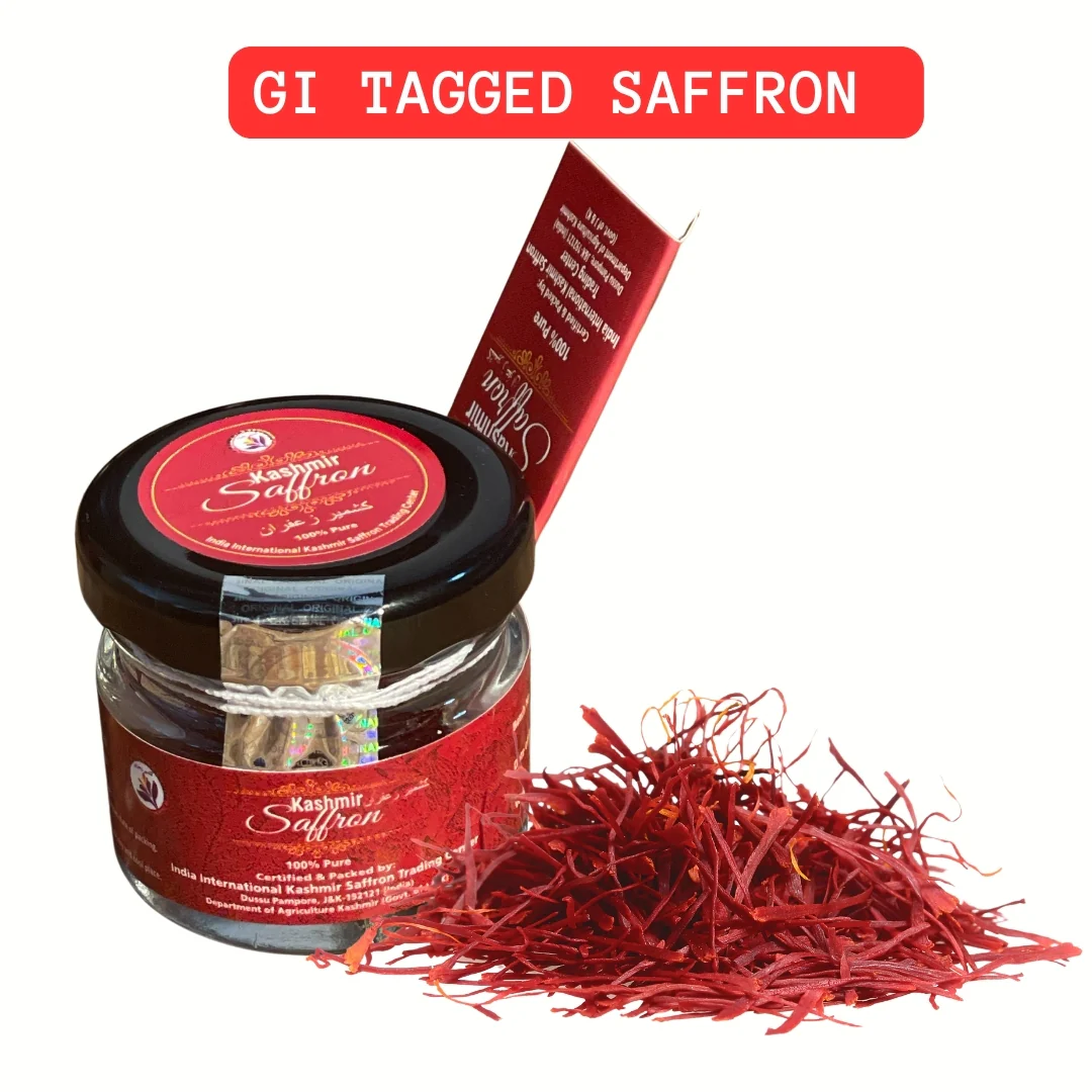 Premium GI Tagged Kashmiri Saffron - Pure Mongra Kesar 1 Gram - Image 3